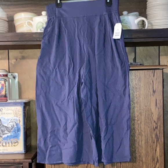 Elastic Waist cropped trousers - Picture 3 of 3